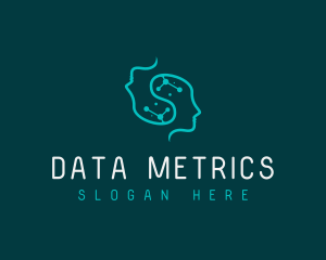 Artificial Intelligence Data Scientist logo design