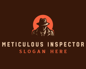 Detective Investigator Man logo