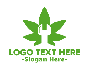 Green Marijuana Wrench logo