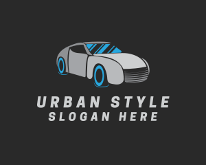 Gray Car Automotive logo