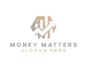 Investor Finance Analytics logo design