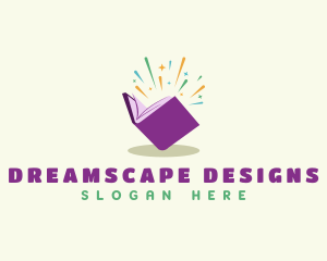 Creative Imagination Book logo design