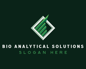 Arrow Graph Analytics logo design