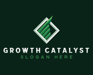 Arrow Graph Analytics logo design