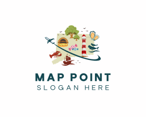 Connecticut Travel Map logo