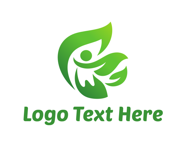 Green Branch logo example 1