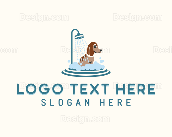 Shower Dog Grooming Logo