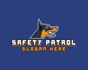 Aggressive Guard Dog  logo