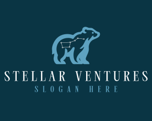 Stellar Bear Constellation logo design