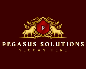 Pegasus Crest Boutique logo design