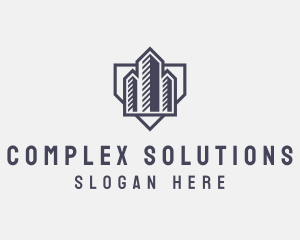 Realty Construction Building logo design