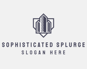 Realty Construction Building logo design