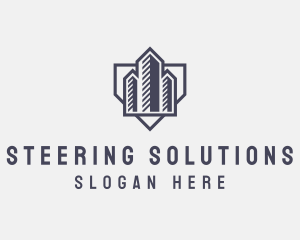 Realty Construction Building logo design