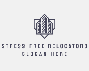 Realty Construction Building logo design