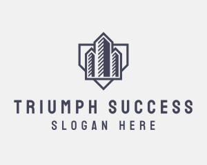 Realty Construction Building logo design