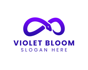 Violet Infinity Snake logo