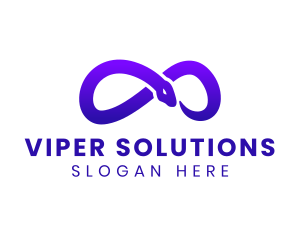 Violet Infinity Snake logo