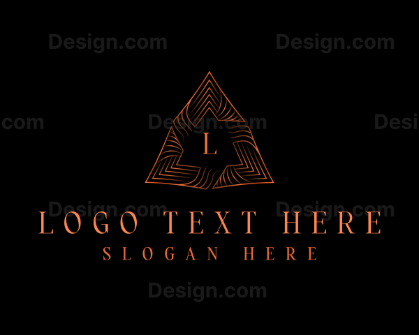 Premium Triangle Business Logo