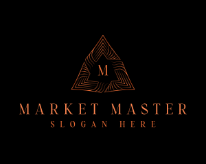 Premium Triangle Business logo design