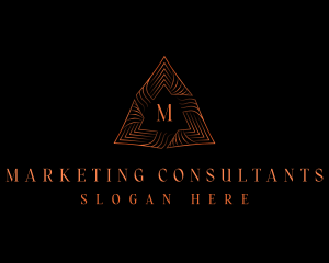 Premium Triangle Business logo design