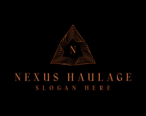 Premium Triangle Business logo design