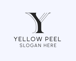 Minimalist Fashion Letter Y logo design