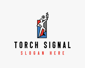 Olympic Torch Athlete logo