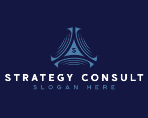 Pyramid Consulting Investment logo design