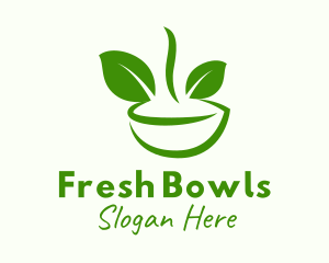 Herbal Tea Bowl logo design