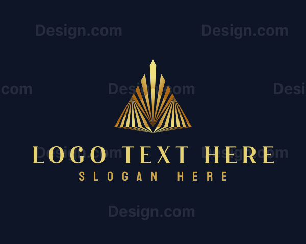 Luxury Jewelry Pyramid Logo