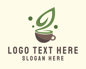 Green Tea Leaf  logo design