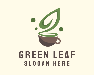 Green Tea Leaf  logo design