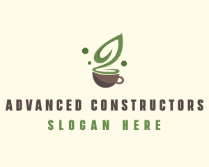 Organic Green Tea  logo design