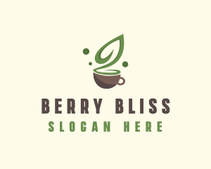 Organic Green Tea  logo design