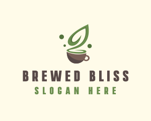 Organic Green Tea  logo design