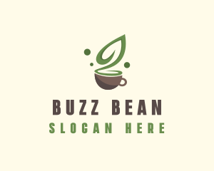 Organic Green Tea  logo design