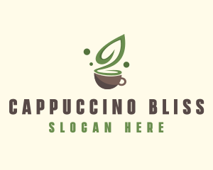 Organic Green Tea  logo design