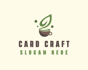 Organic Green Tea  logo design