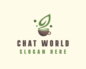 Organic Green Tea  logo design