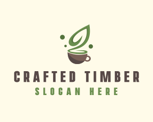 Organic Green Tea  logo design