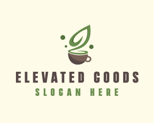 Organic Green Tea  logo design