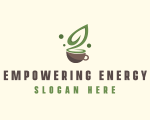 Organic Green Tea  logo design