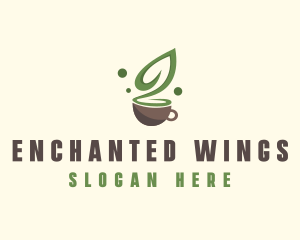 Organic Green Tea  logo design