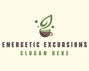 Organic Green Tea  logo design