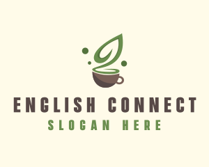 Organic Green Tea  logo design