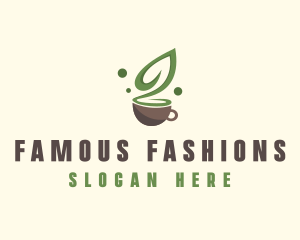 Organic Green Tea  logo design