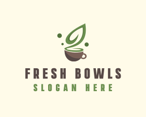 Organic Green Tea  logo design