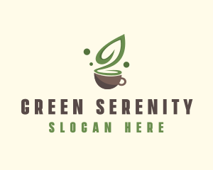 Organic Green Tea  logo design