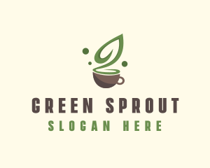 Organic Green Tea  logo design