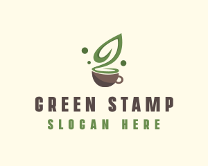 Organic Green Tea  logo design